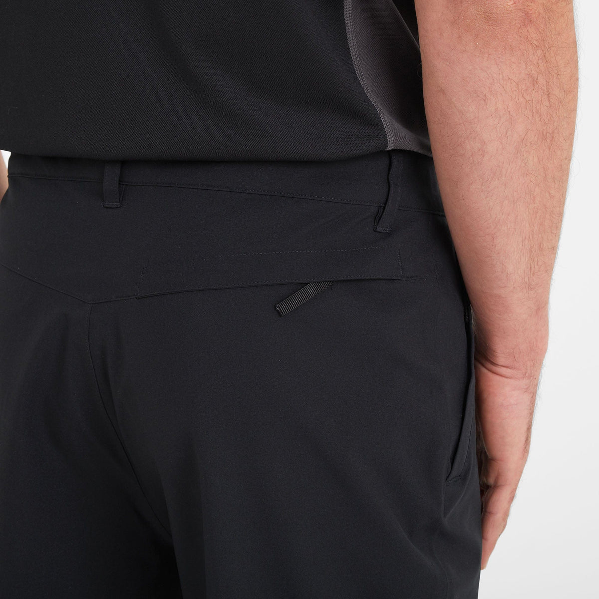 Silsden Mens Waterproof Trousers Short - Black - Image 7