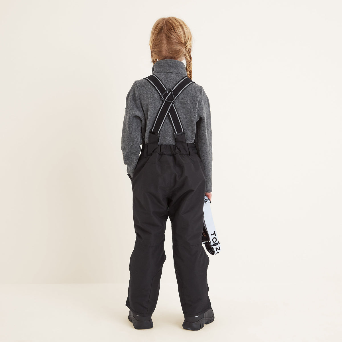 Slalom Kids Salopette - Black - Image 5