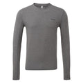 Snowdon Mens Thermal Crew Neck Base Layer - Grey Marl - Image 3
