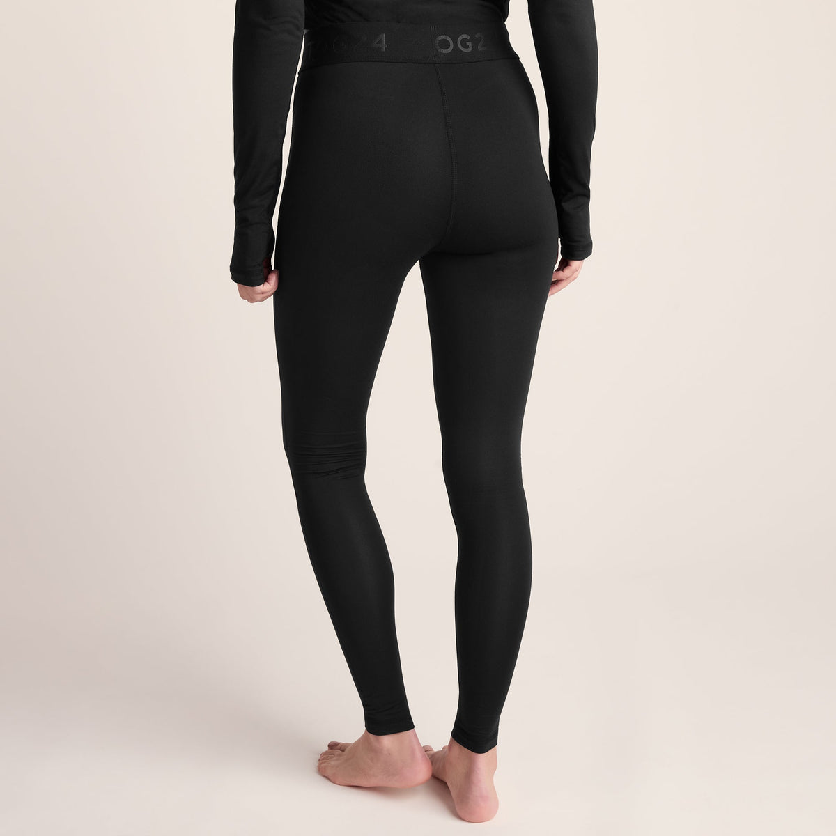 Snowdon Womens Thermal Base Layer Legging - Black - Image 3