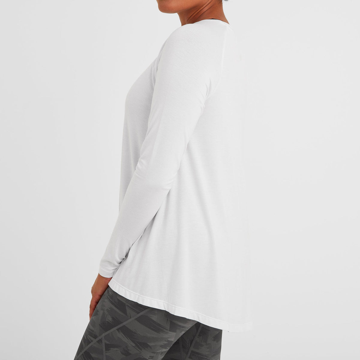 Tanton Womens Tech T-Shirt - Optic White - Image 7