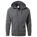 Timble Mens Sherpa Fleece Lined Hoody - Dark Grey Marl - Image 7