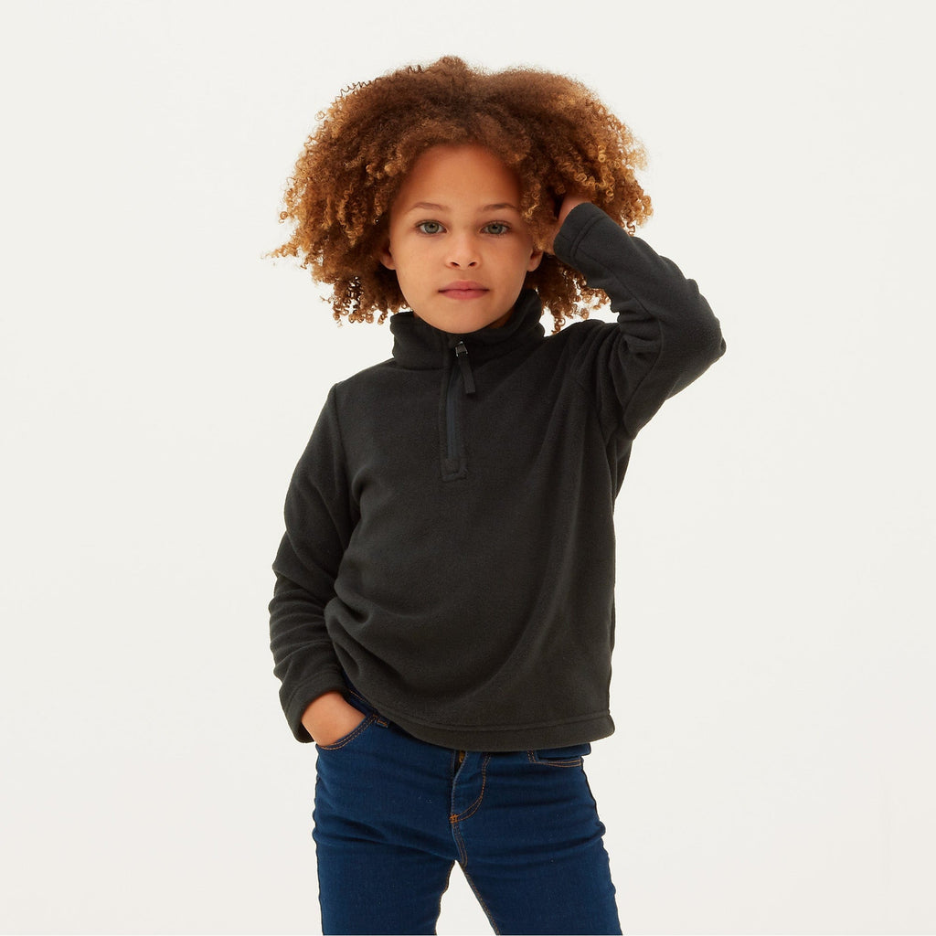 Toffolo Kids Zipneck Fleece - Black - Image 2