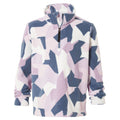 Toffolo Kids Zipneck Fleece - Abstract Mountain Print - Image 8