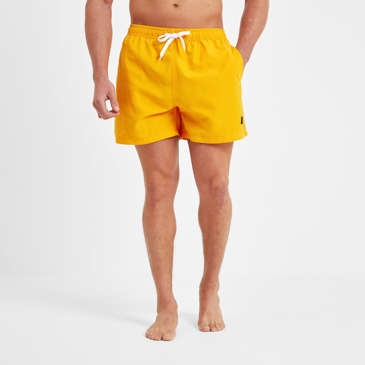Tristan Mens Swimshorts - Bright Yellow - Image 4