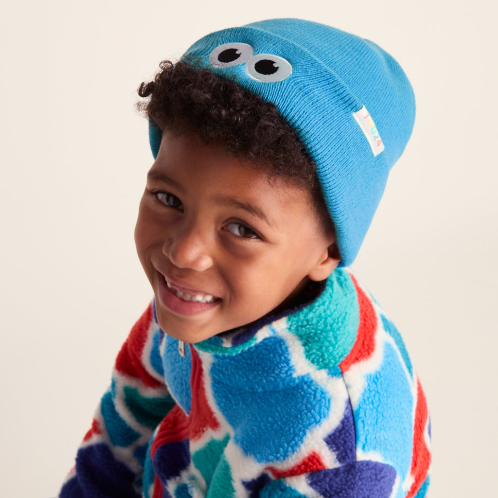 Uda Kids Shaun the Sheep Knit Hat - Sky Blue - Image 3