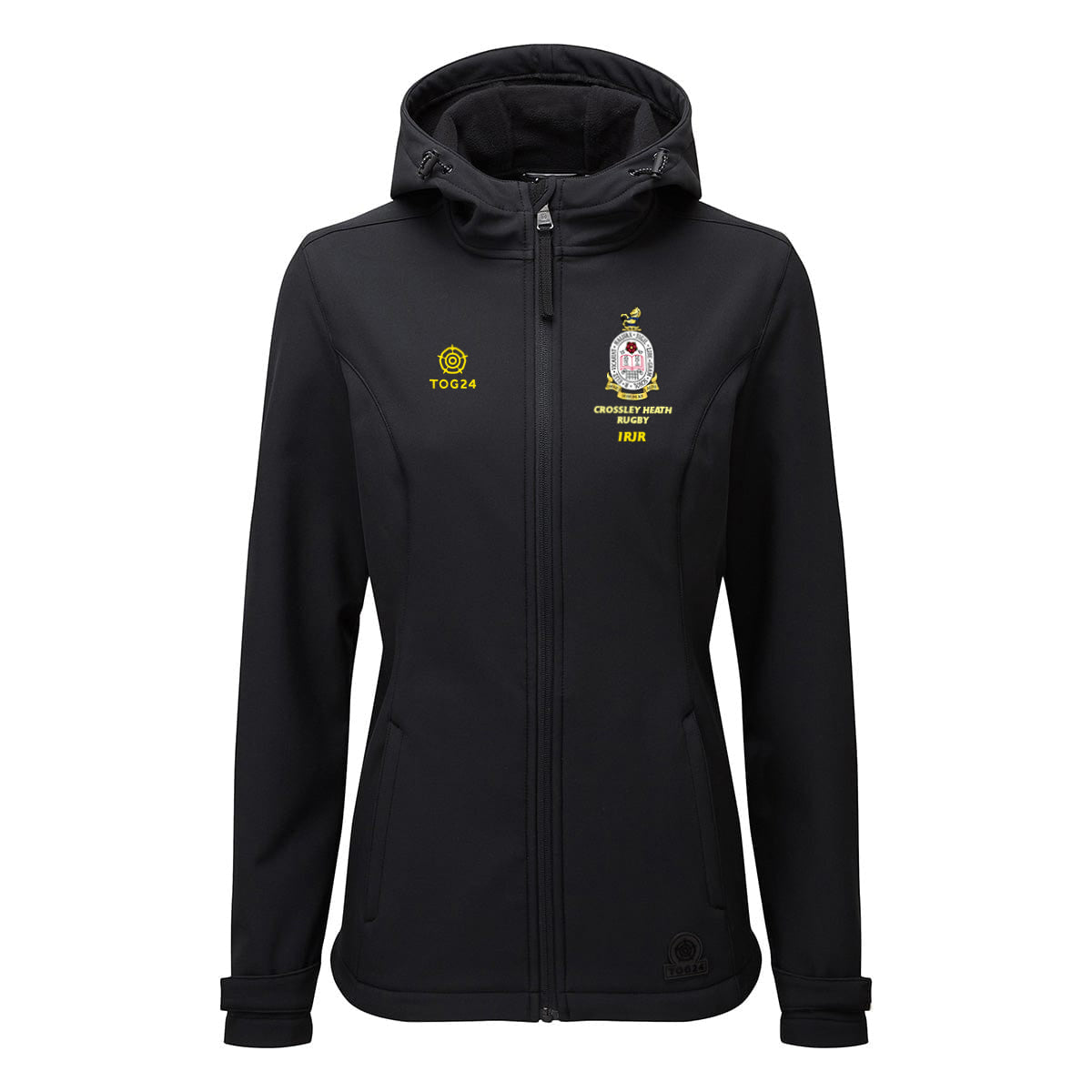 Crossley Heath Womens - Valley Softshell Hoody Black - Image 2