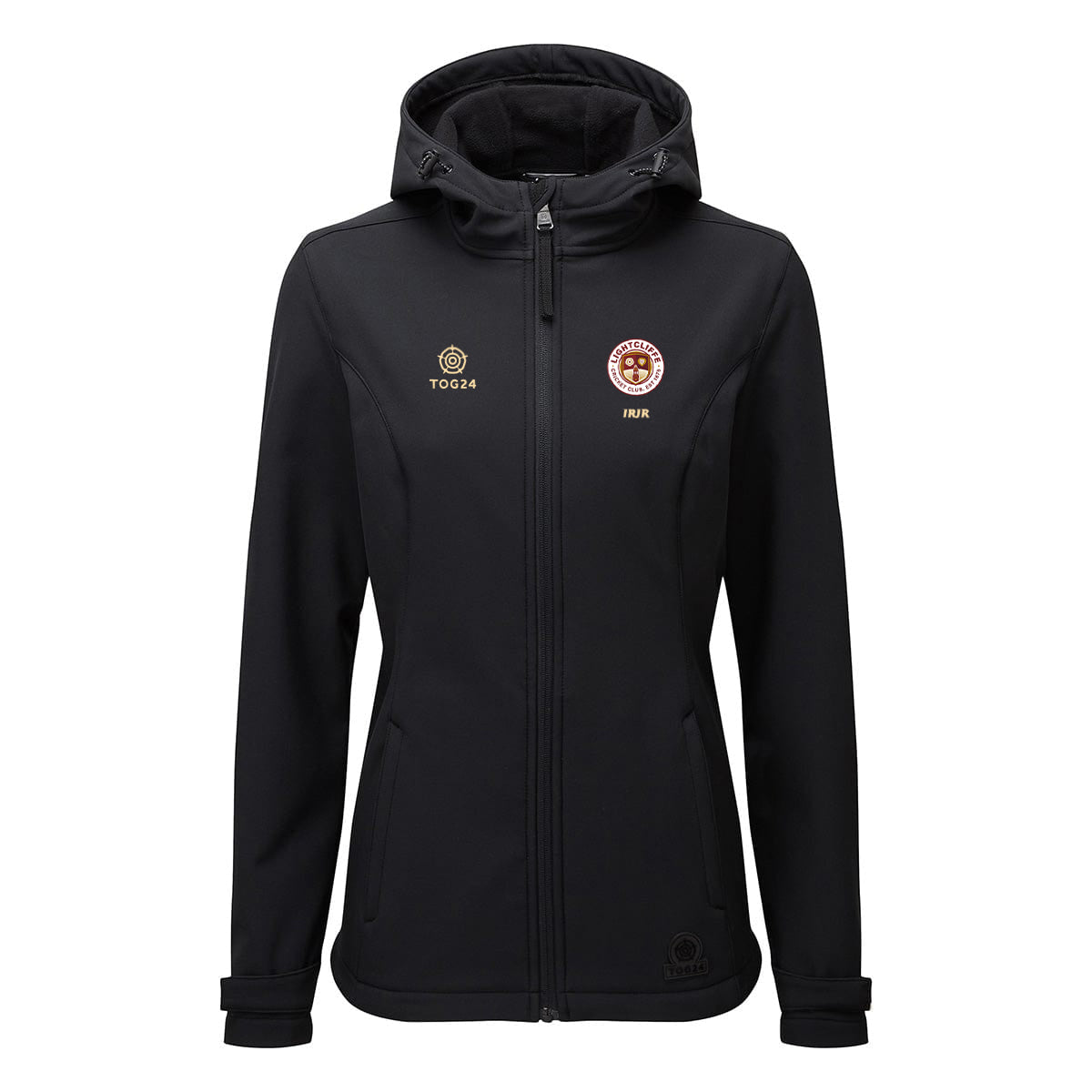 Lightcliffe CC Womens - Valley Softshell Hoody Black - Image 2
