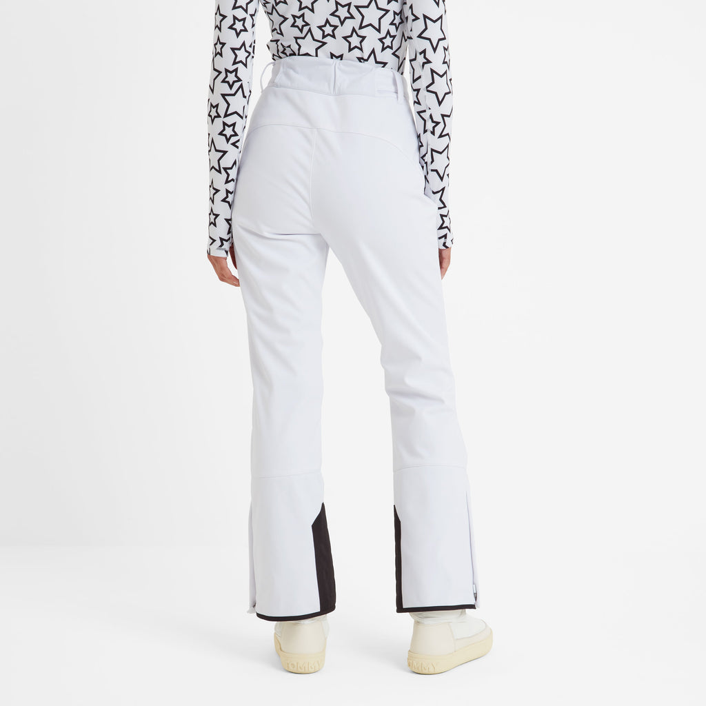 Vista Womens Salopettes Short - Optic White - Image 3