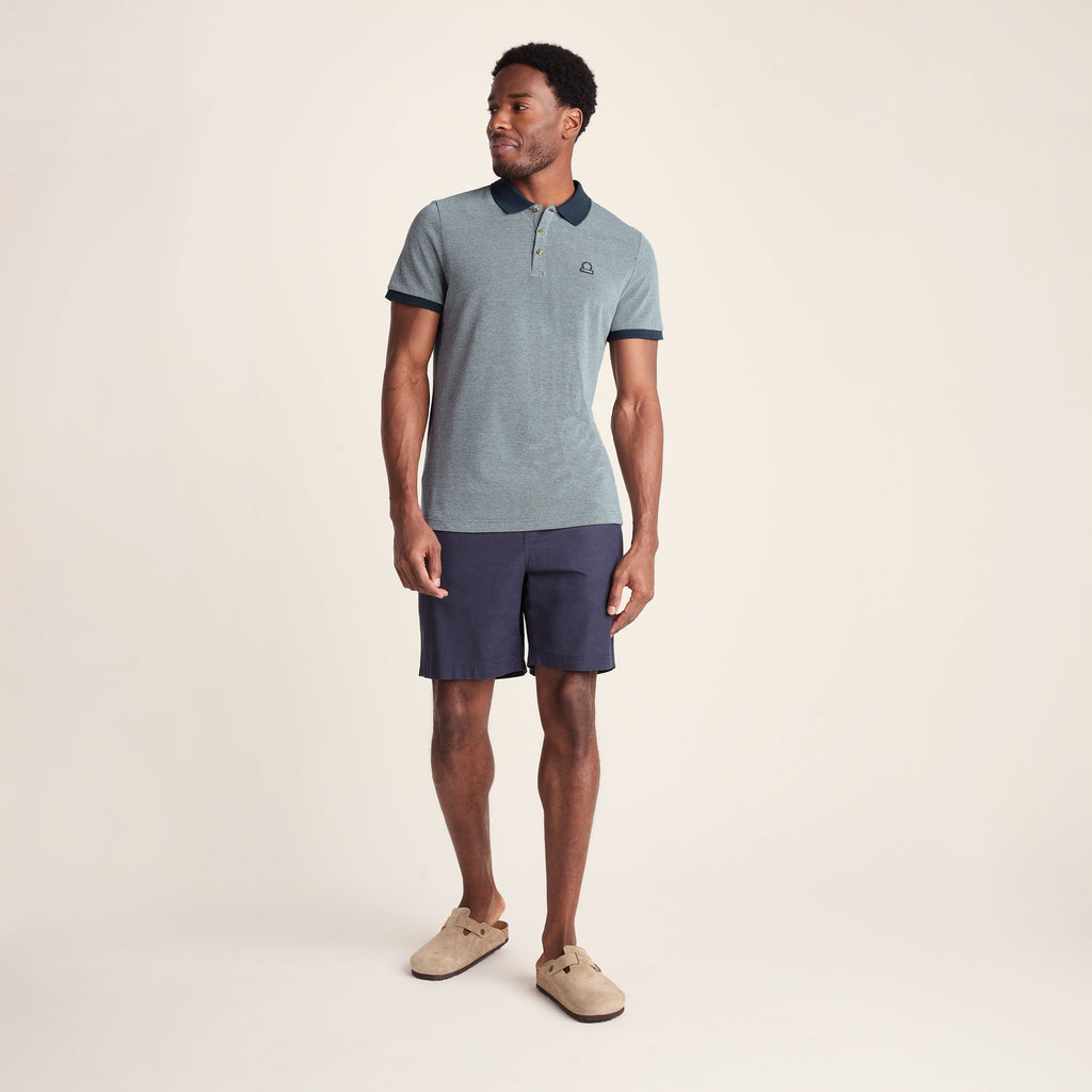 Whitley Mens 100% Cotton Polo Shirt - Deep Teal - Image 2