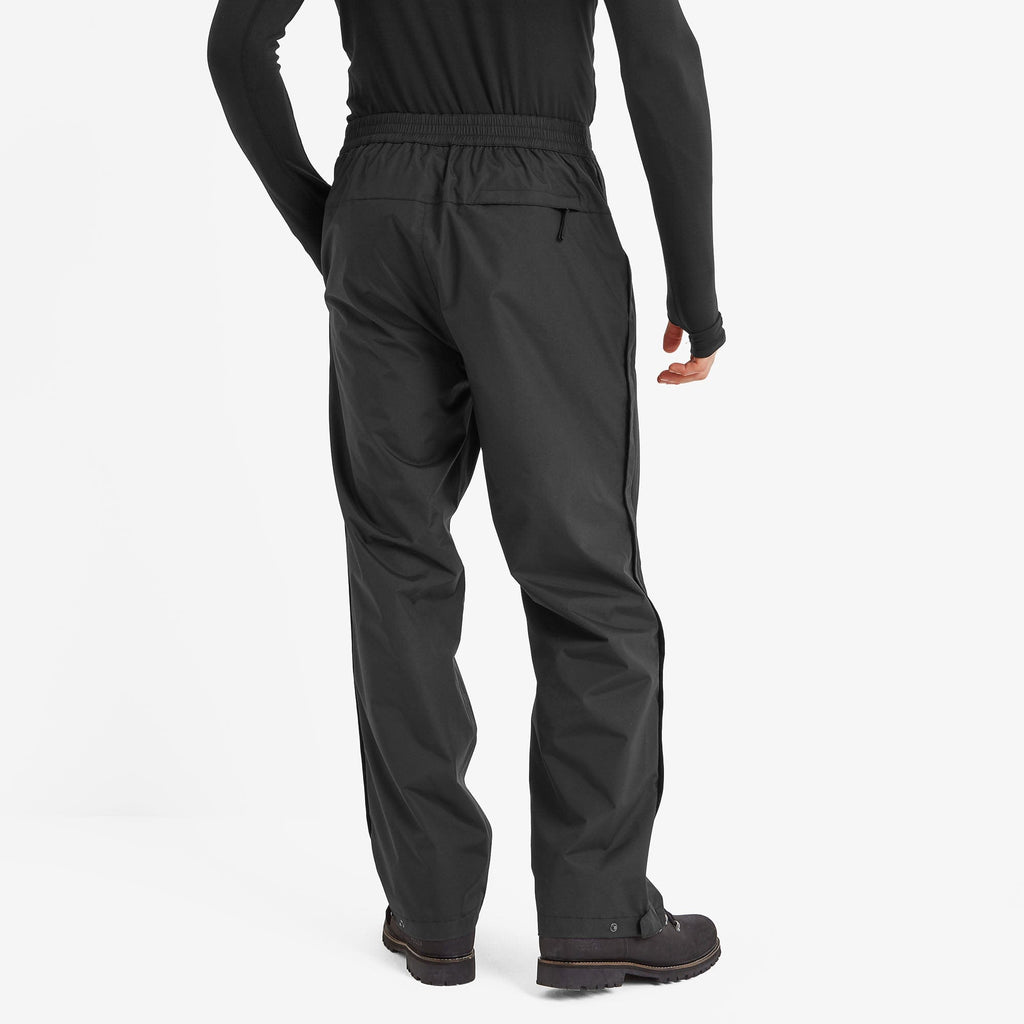 Wigton Mens Waterproof Trousers Short - Black - Image 3