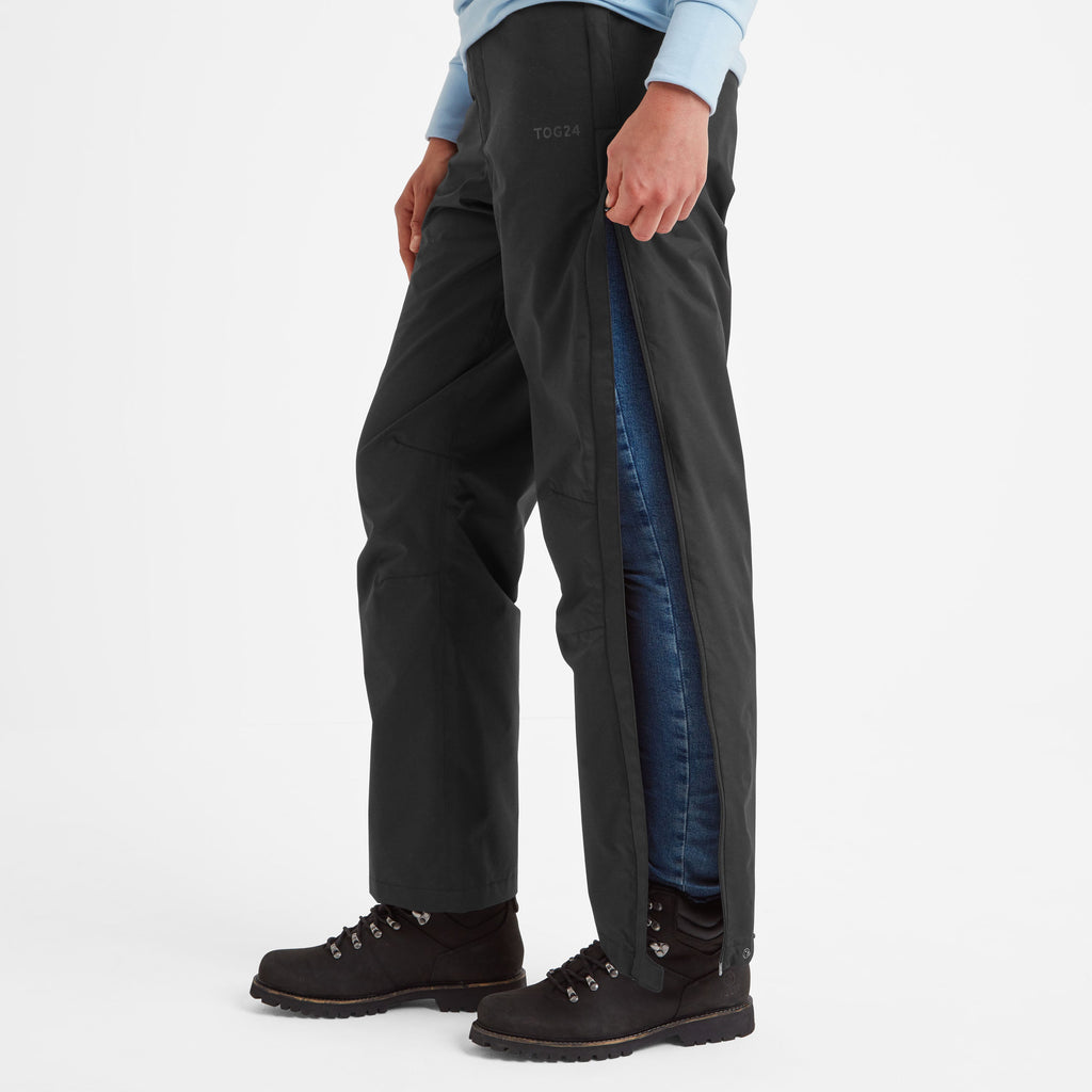 Wigton Womens Waterproof Trousers Regular - Black - Image 5