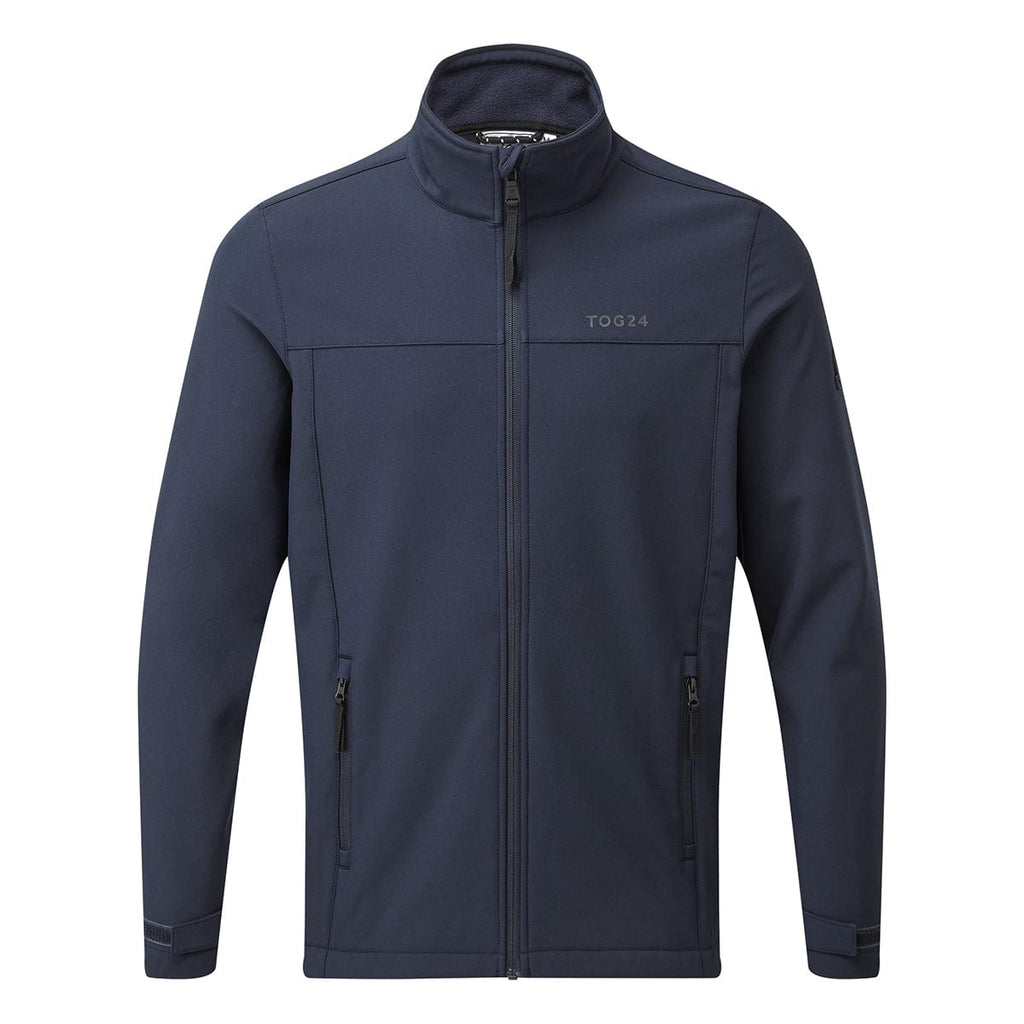 Feizor Mens Shower Resistant Softshell Jacket - Navy - Image 8