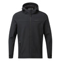 Feizor Mens Shower Resistant Softshell Hooded Jacket - Black - Image 7