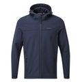 Feizor Mens Shower Resistant Softshell Hooded Jacket - Navy - Image 10