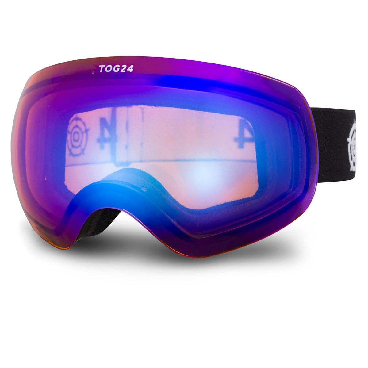Megeve Cat 2 Lens Goggles - Matt Black/Orange