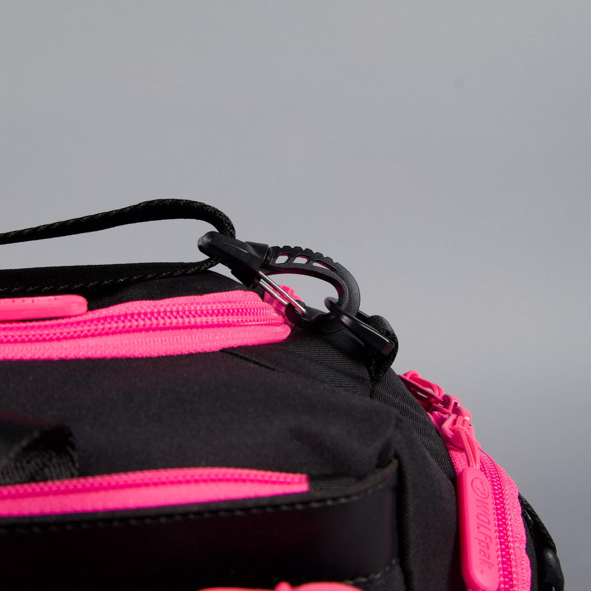 20L Mini Duffle Bag Black Neon Pink - Image 27