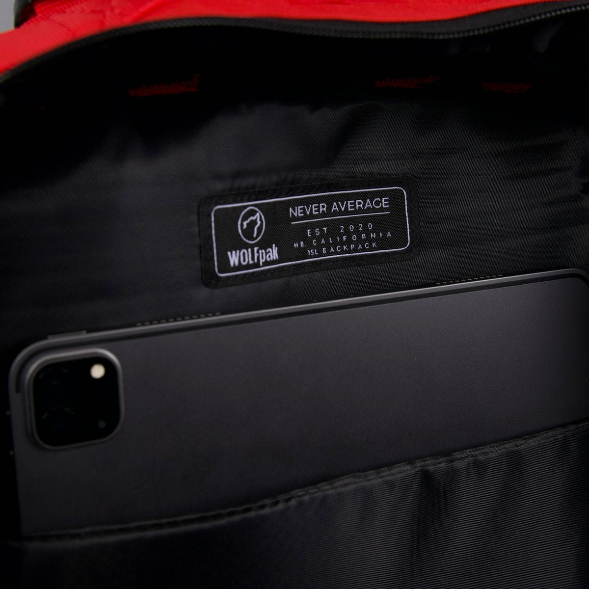 15L Backpack Elite Red - Image 17