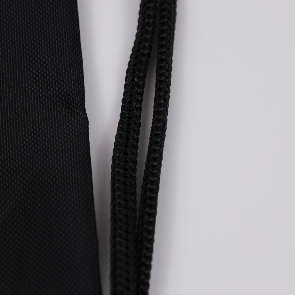 Black Draw String Sackpack Bag - Image 8