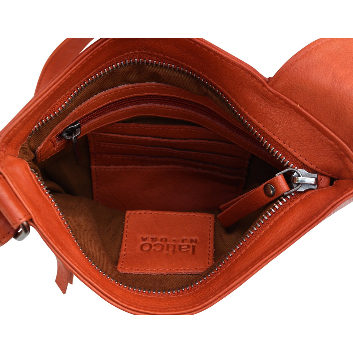 Athena Leather Crossbody Bag - Image 40