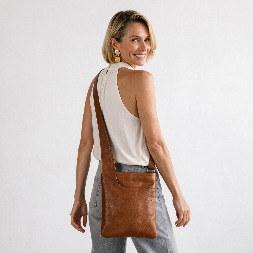 Athena Leather Crossbody Bag - Image 35