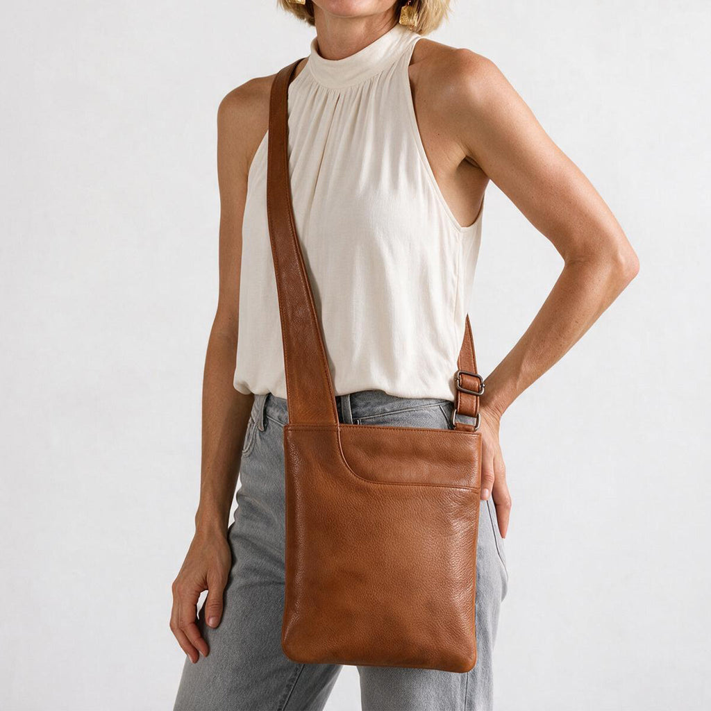 Athena Leather Crossbody Bag - Image 34