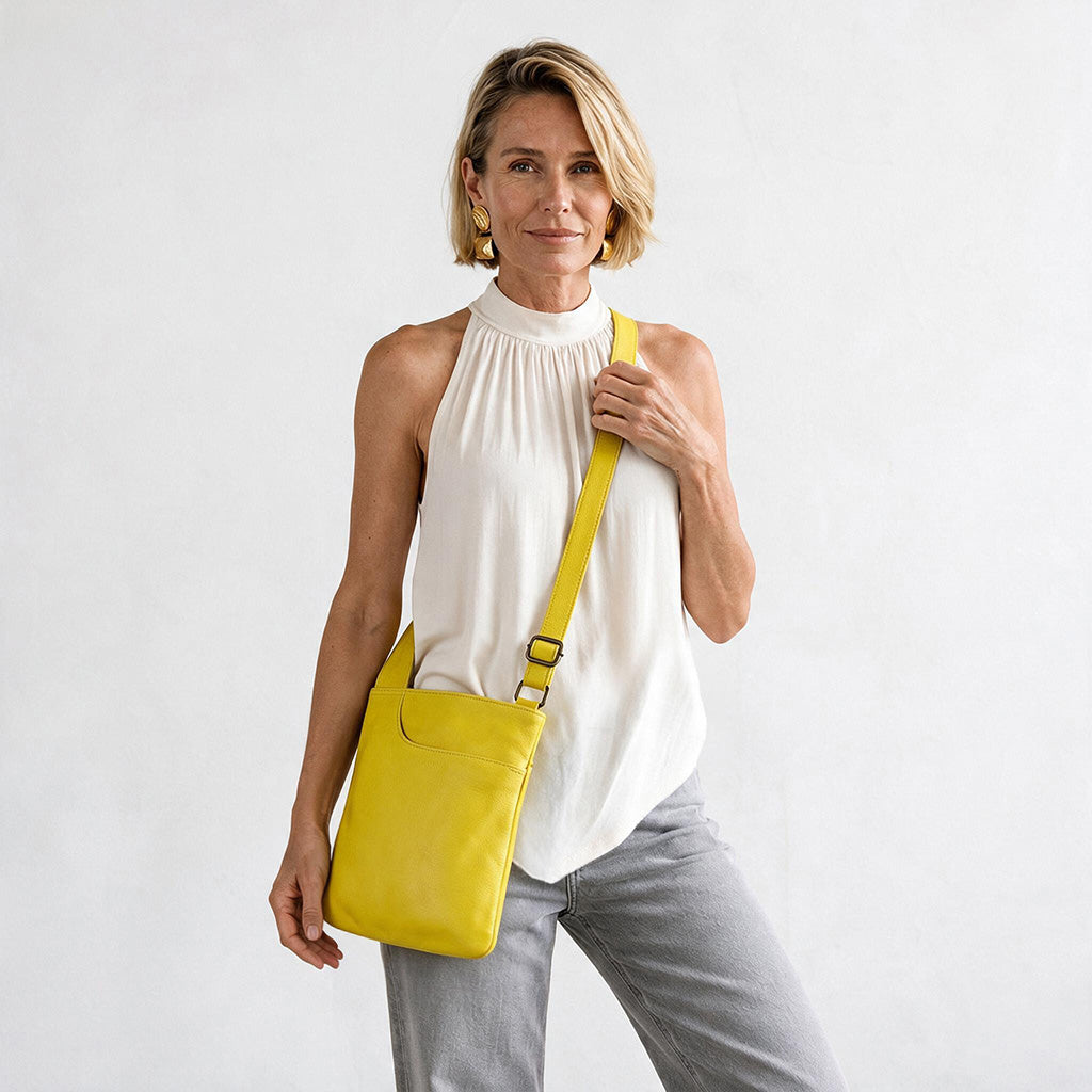 Athena Leather Crossbody Bag - Image 37