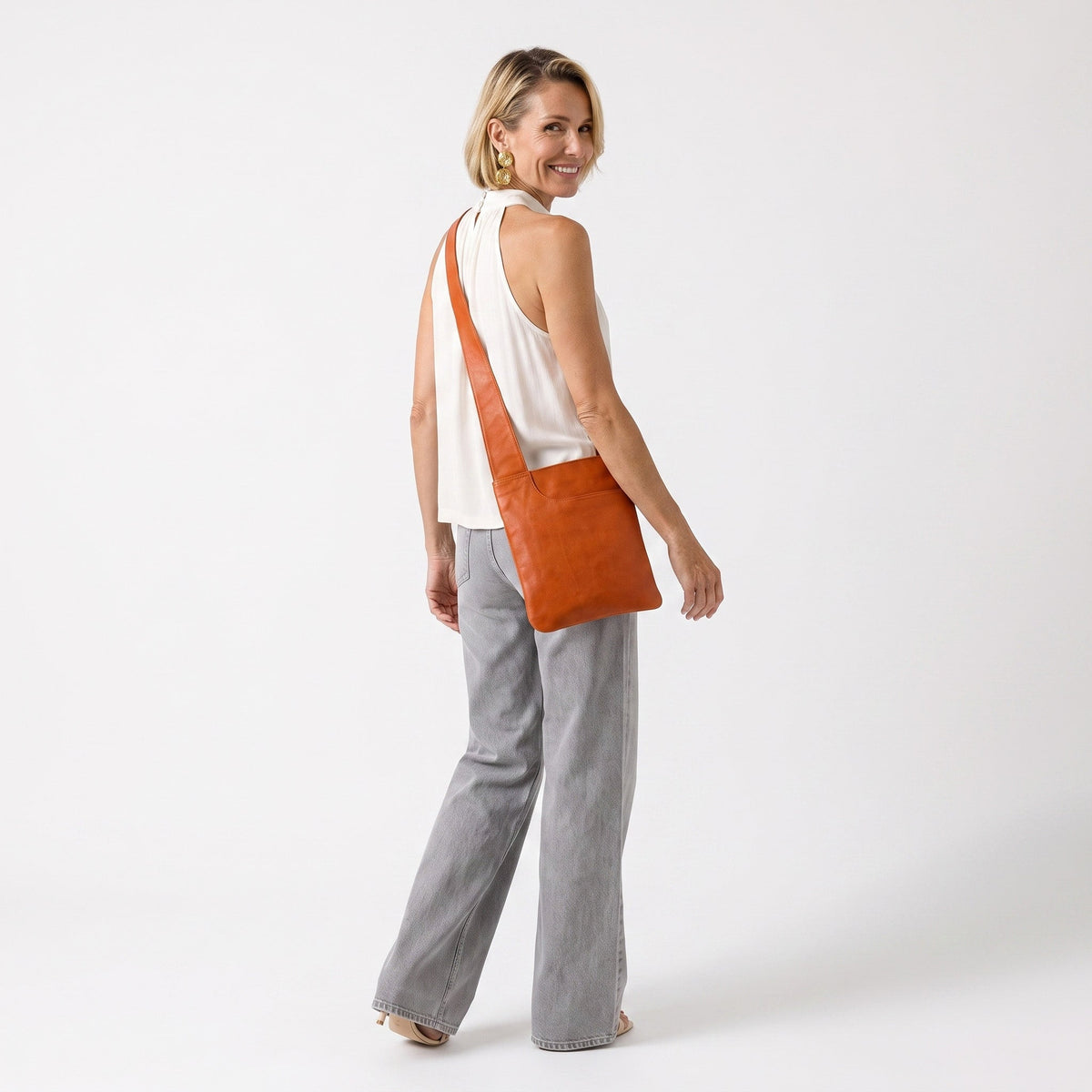 Athena Leather Crossbody Bag - Image 43