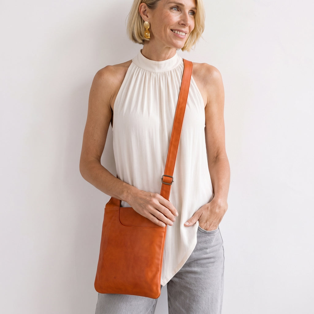 Athena Leather Crossbody Bag - Image 42