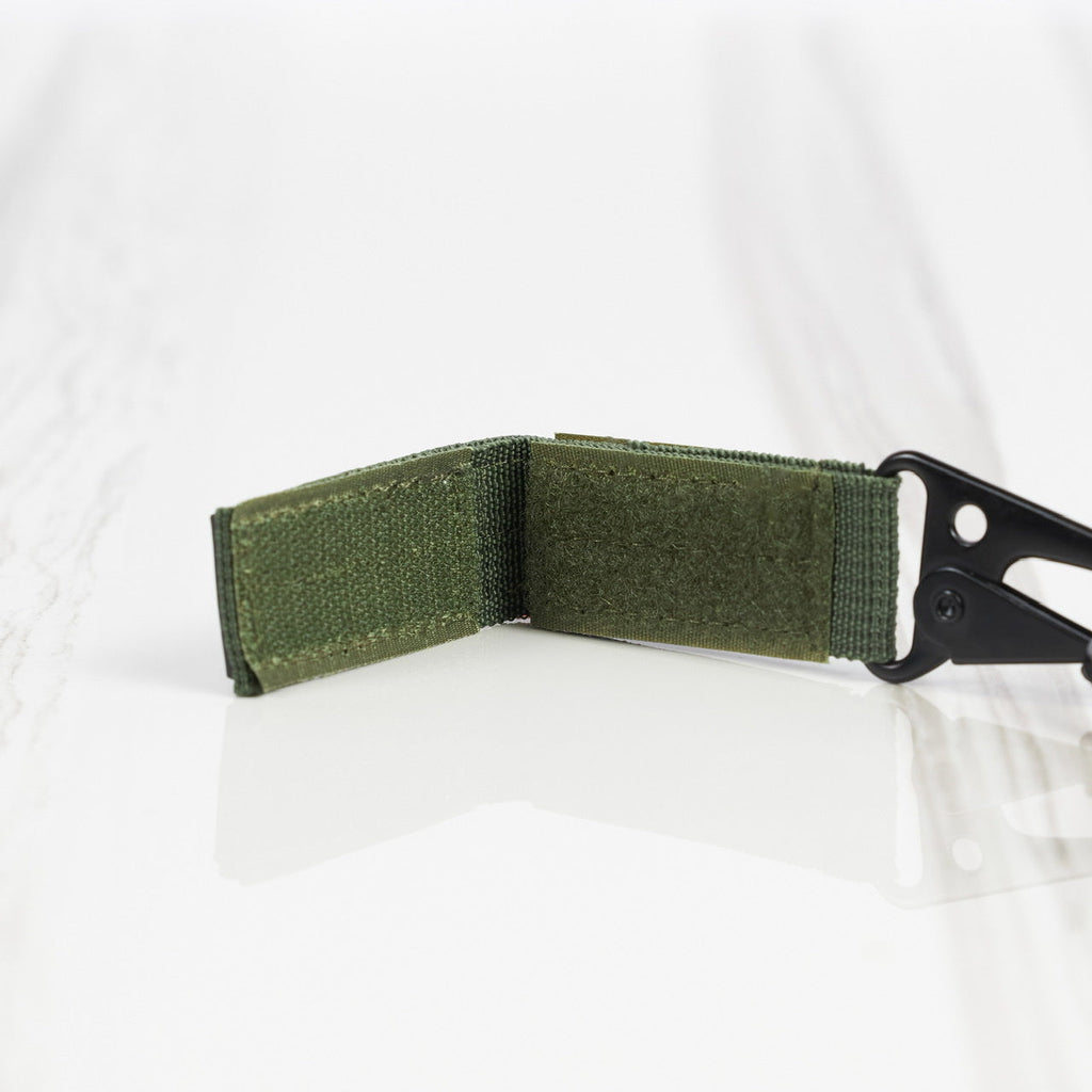 Multi-Functional Nylon Key Chain OD Green - Image 4