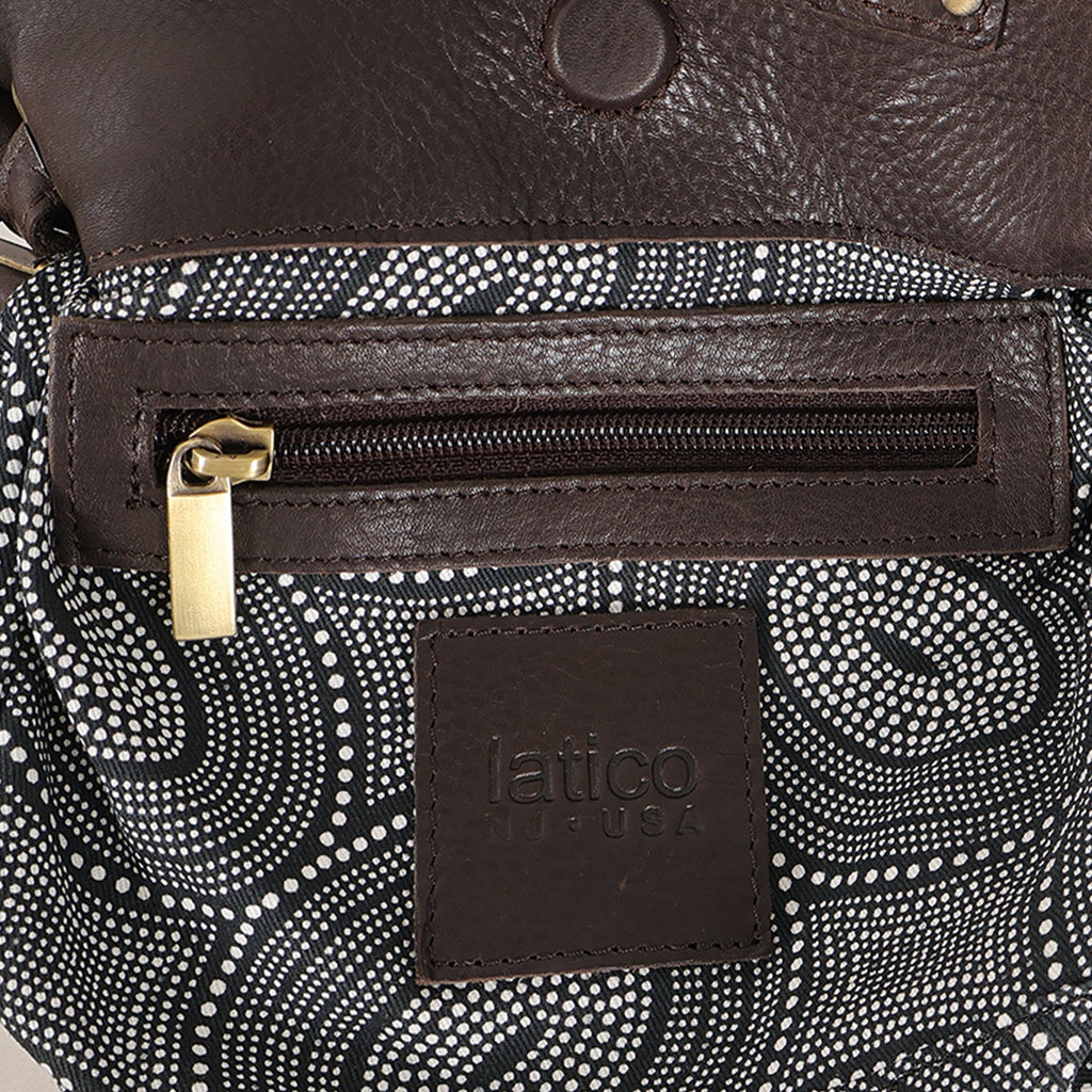 Malibu Milled Leather Crossbody Bag - Image 10