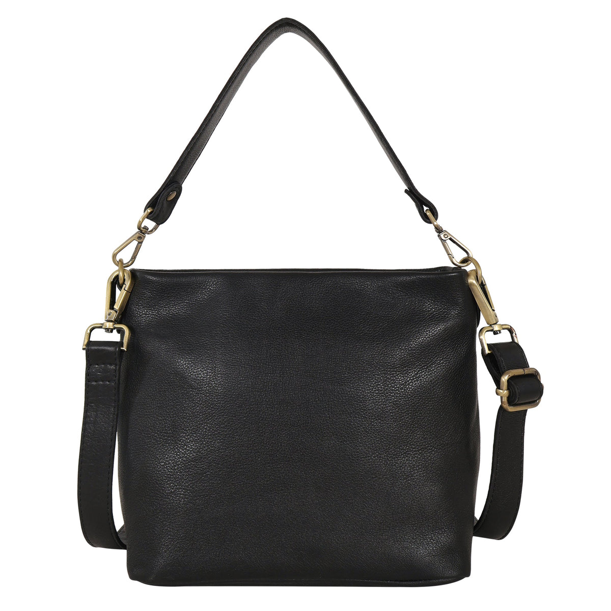 Tabor Milled Leather Crossbody Bag - Image 8