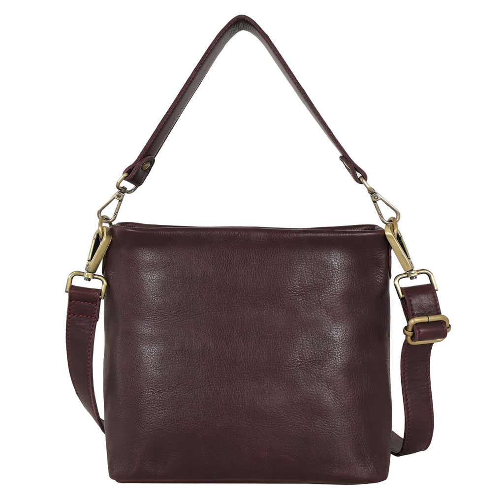 Tabor Milled Leather Crossbody Bag - Image 19