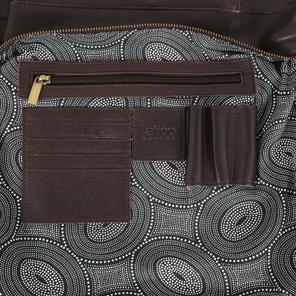 Avery Milled Leather Crossbody Bag - Image 14
