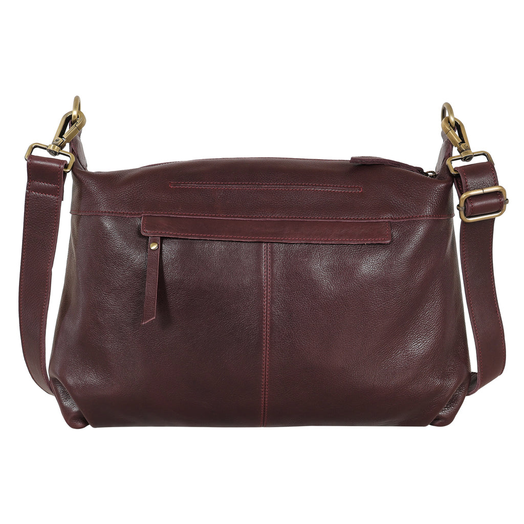 Avery Milled Leather Crossbody Bag - Image 2