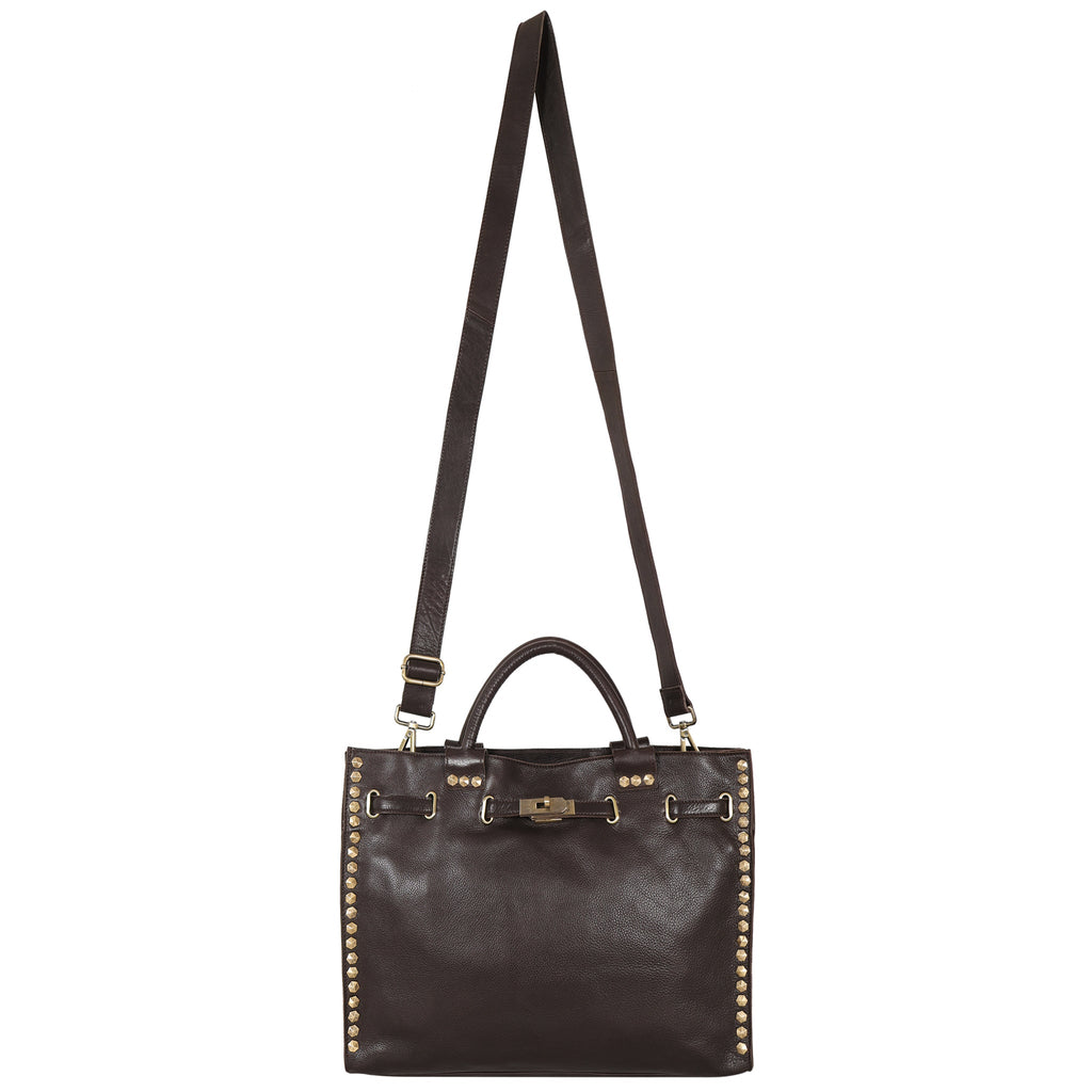 Mare Milled Leather Crossbody Bag - Image 15