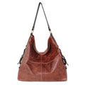 Simone Lg Leather Shoulder Bag