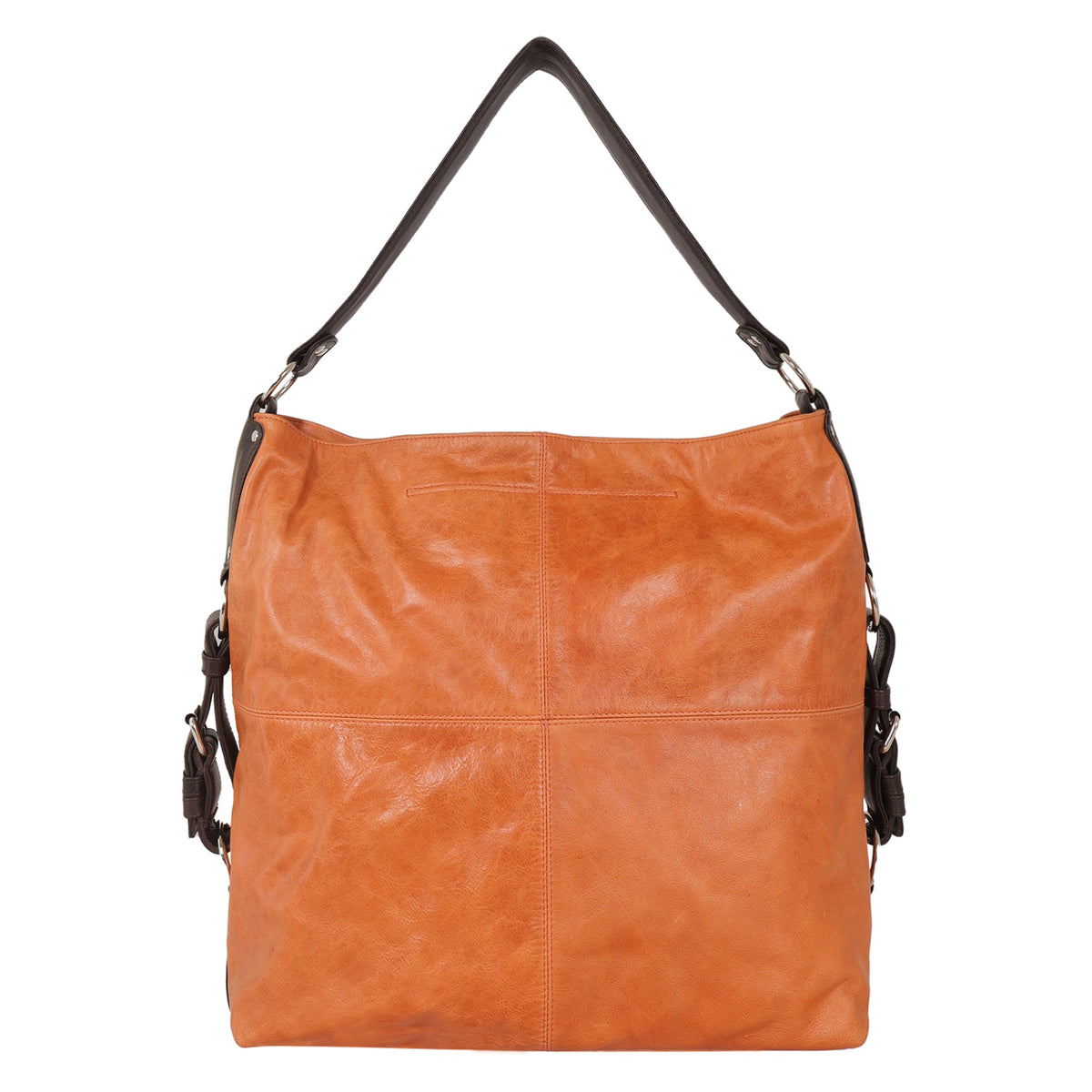 Simone Lg Leather Shoulder Bag - Image 11