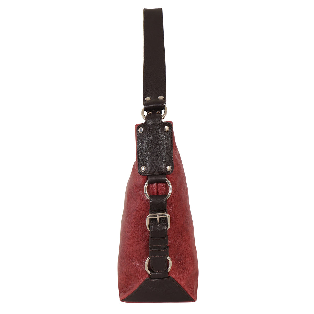 Simone Md Leather Shoulder Bag - Image 18