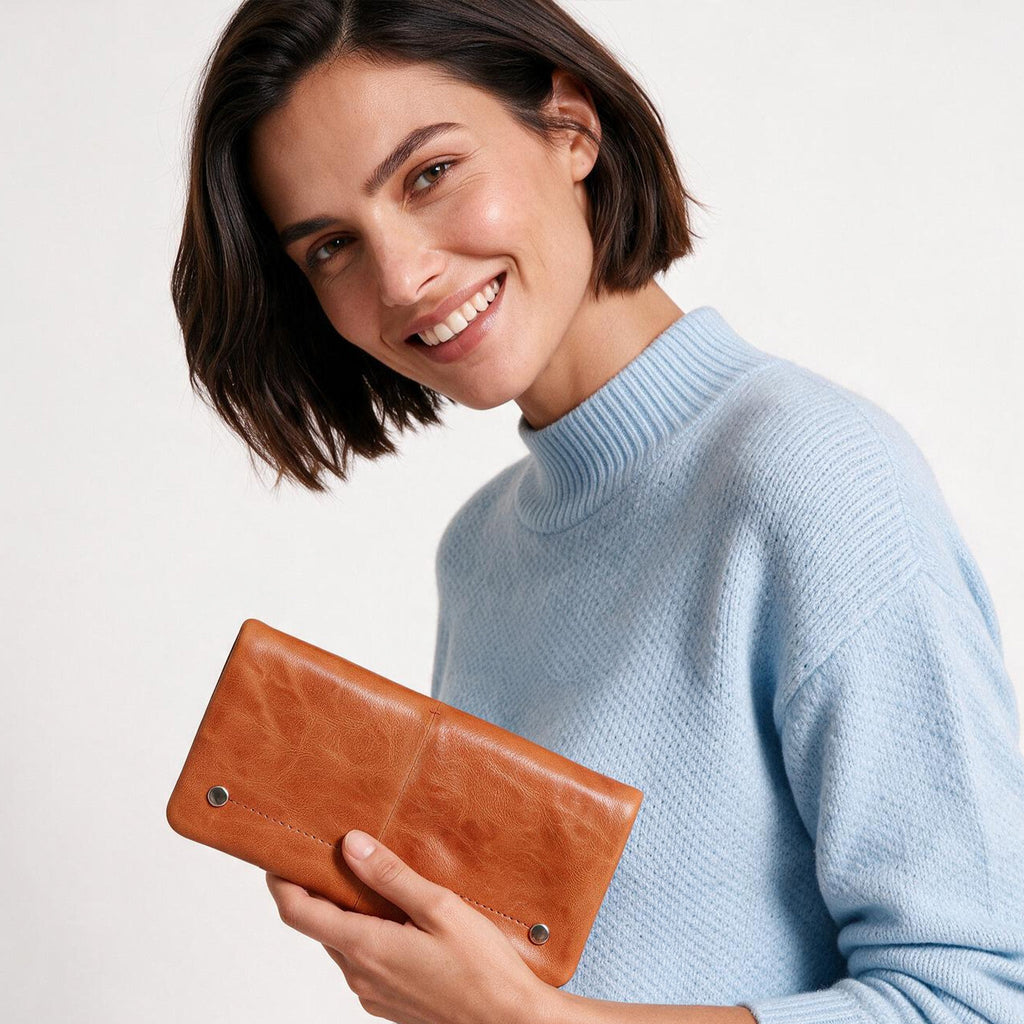 Terry Crackled Napa Leather Wallet - Image 29