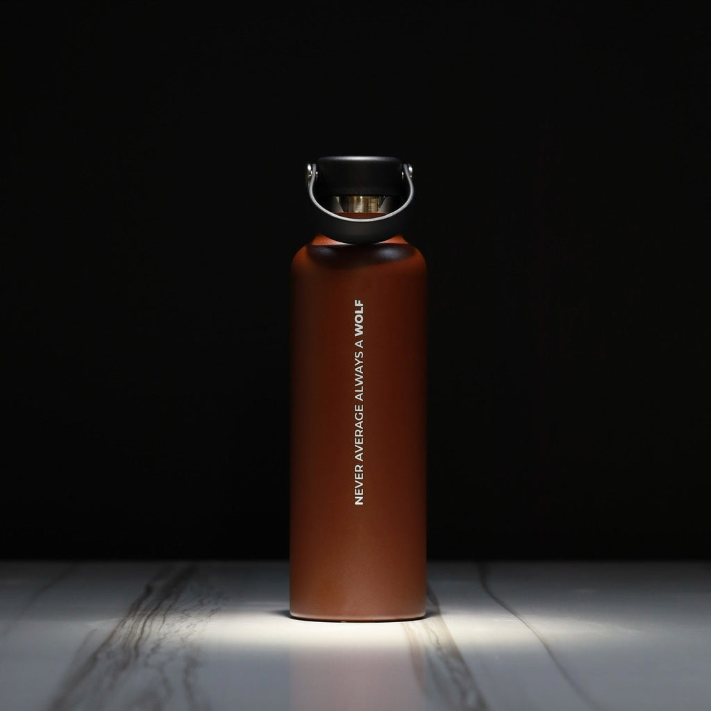 25oz Flask Mocha Brown - Image 2