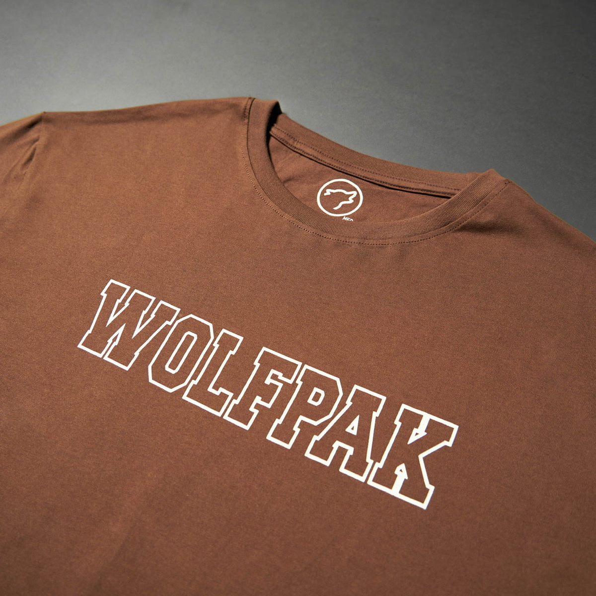 Women's Varsity Cropped Tee Mocha Brown - Image 9