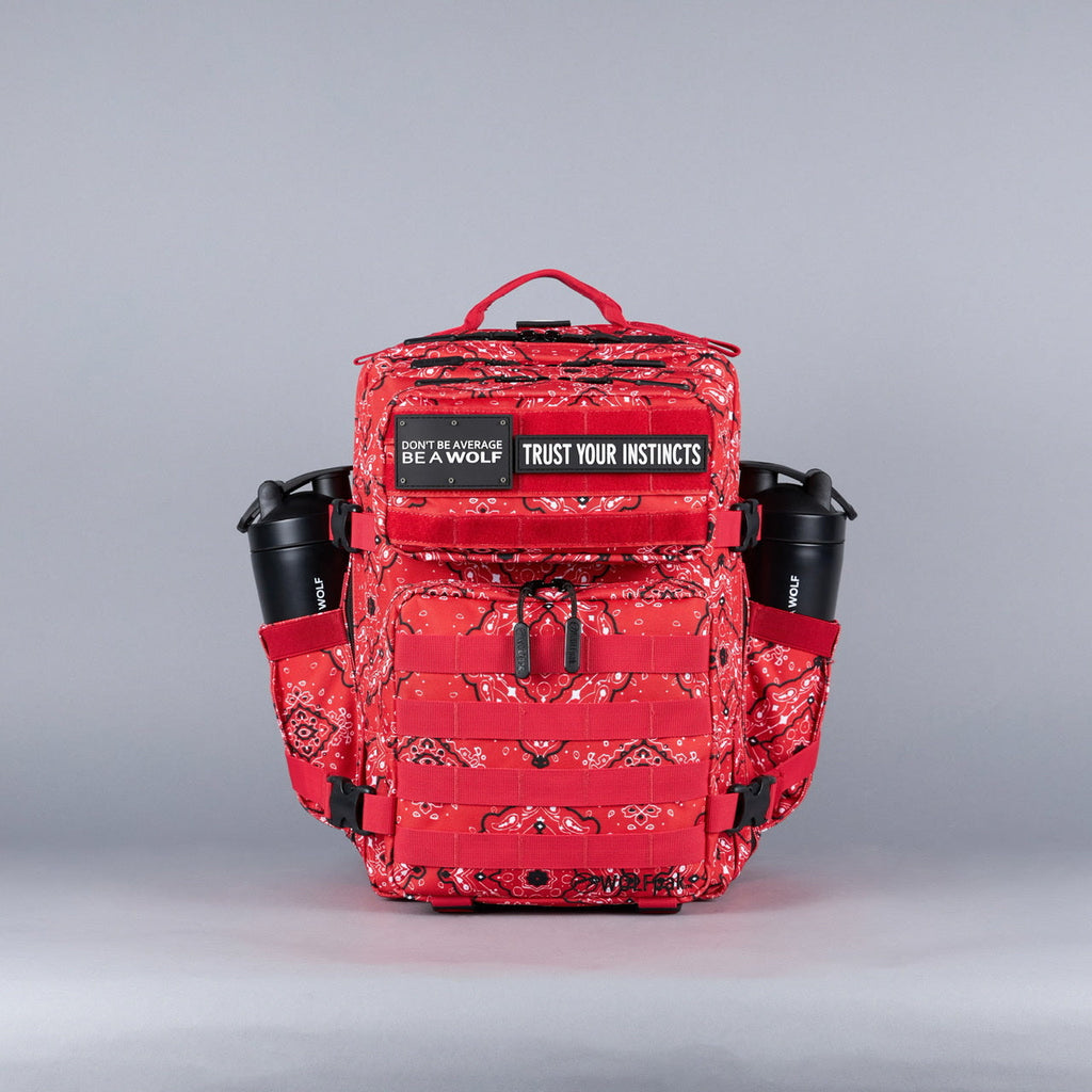 25L Backpack Red Bandana - Image 6