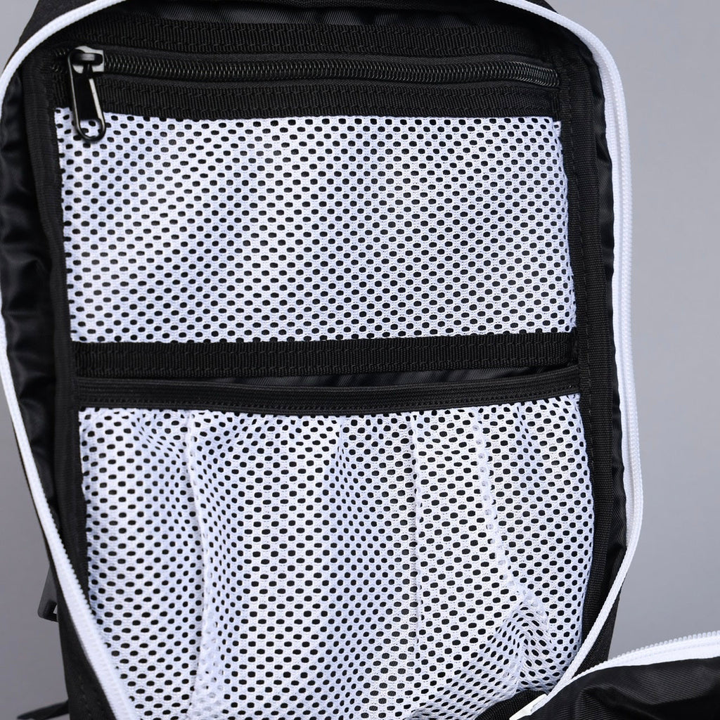 9L Backpack Mini Alpha Black White Accents - Image 19