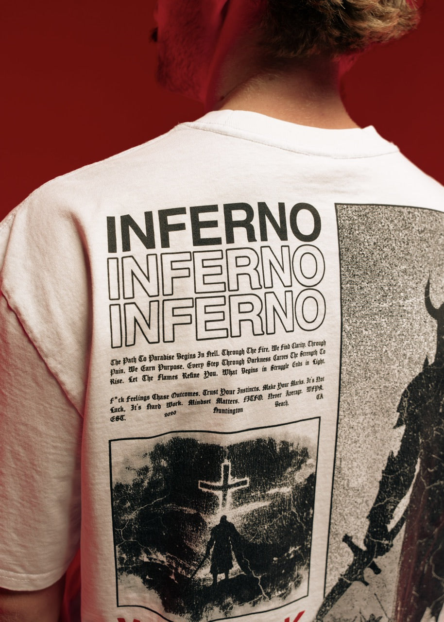"Into The Abyss" Dante's Inferno Graphic T-Shirt - Image 10