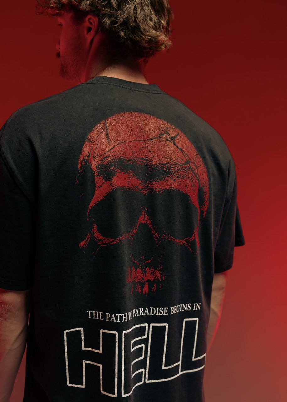 "Hellbound" Dante's Inferno Graphic T-Shirt - Image 8