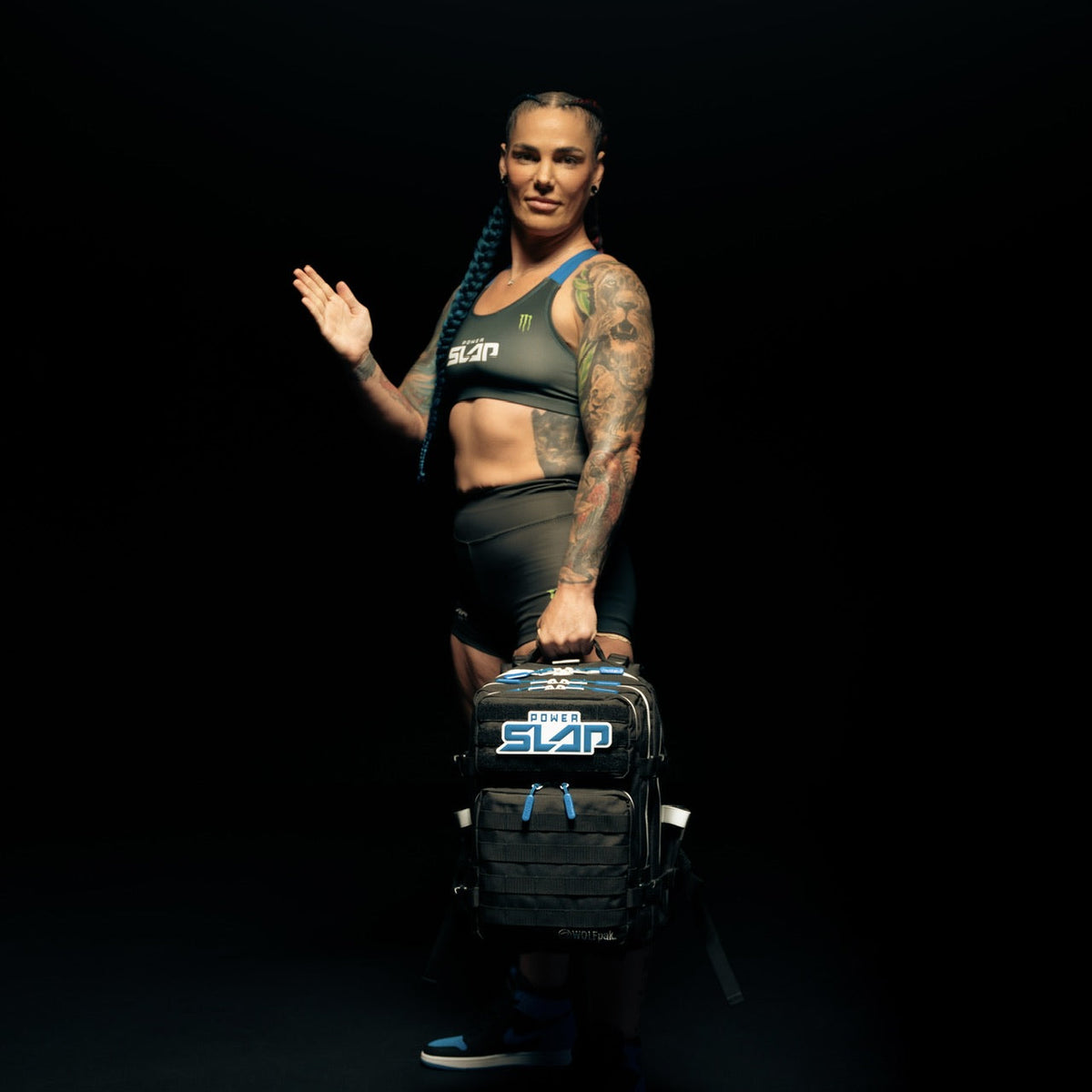 35L Backpack Power Slap Black - Image 4