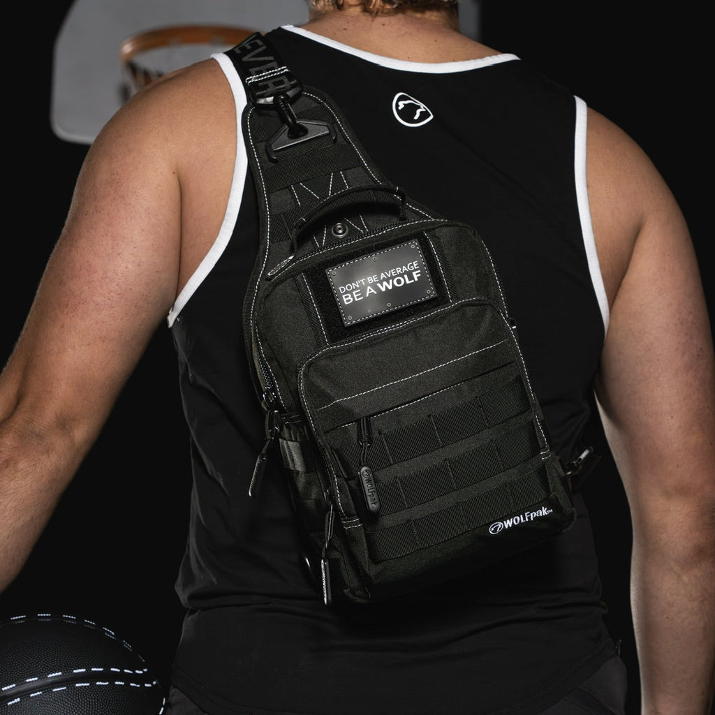 9L Tactical Sling Bag Black Phantom - Image 5