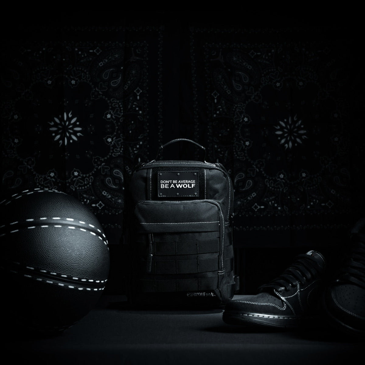 9L Tactical Sling Bag Black Phantom