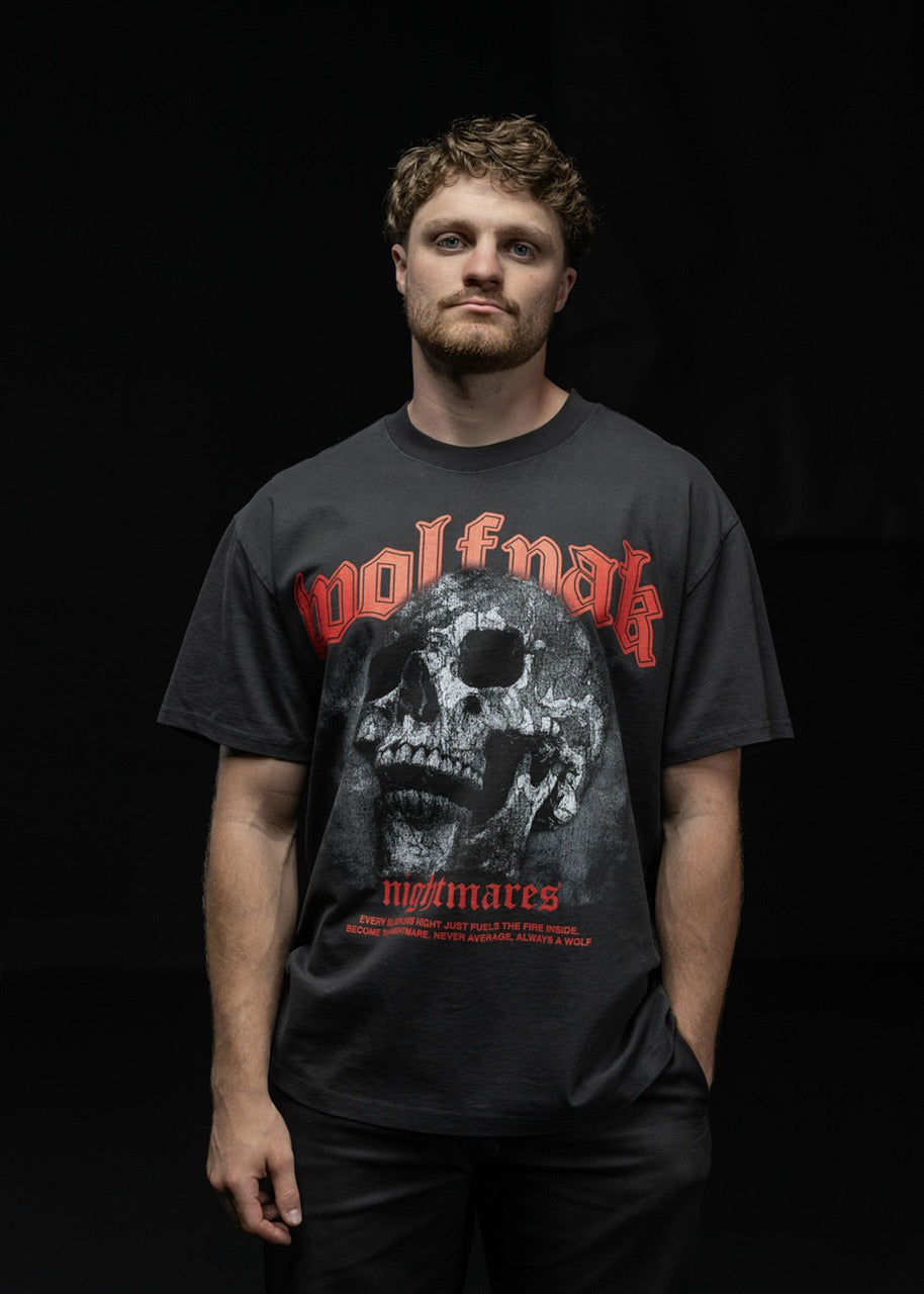 Sleepless Graphic T-Shirt Nightmare - Image 3